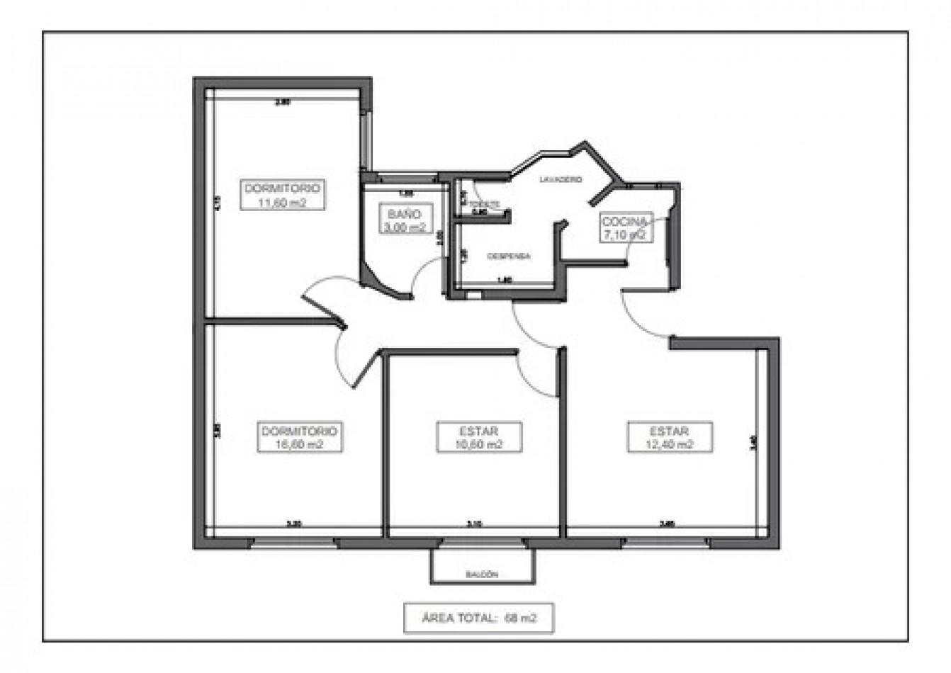 Venta depto 4 amb con lavadero en Castelli 300, Balvanera