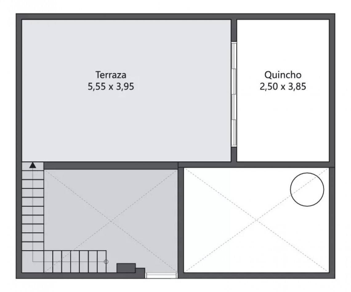 Venta PH 3 amb con patio y terraza en Muñecas 1000, Villa Crespo