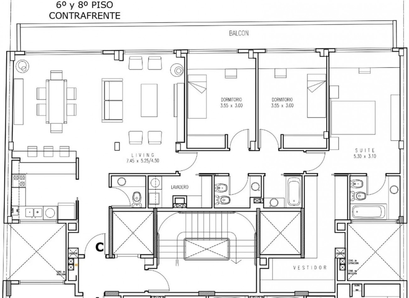 Venta depto 4 amb con balcon-terraza en G. de Laferrere 1100, Parque Chacabuco