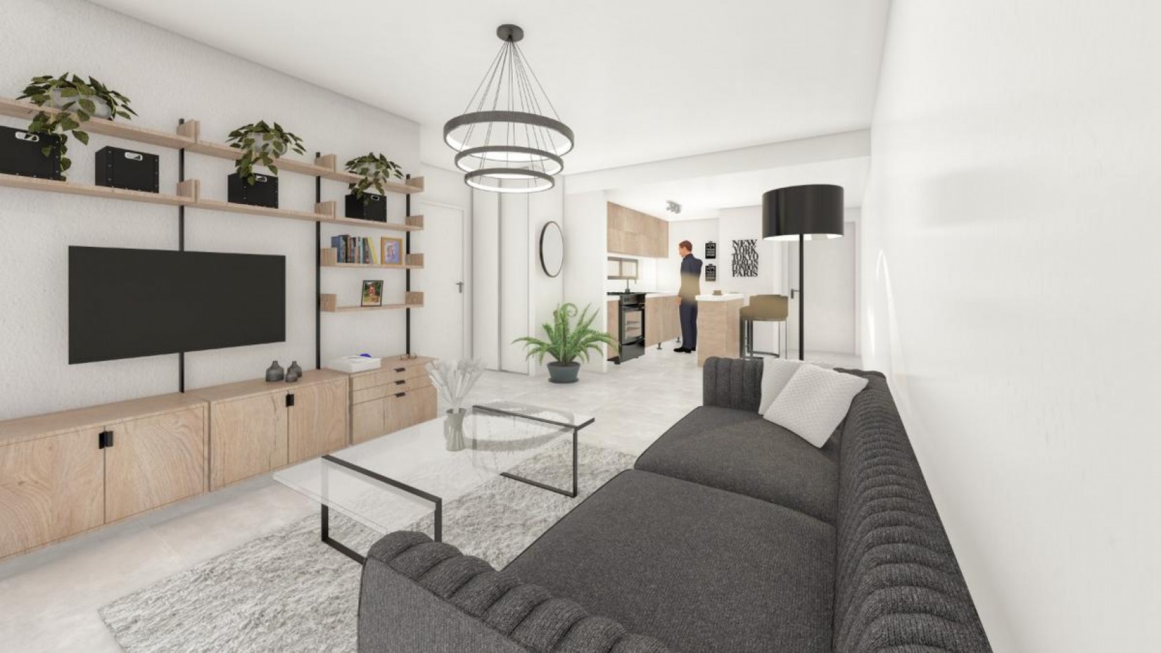 Departamento en Venta 3 ambientes al Frente A estrenar (Entrega Diciembre 2025)