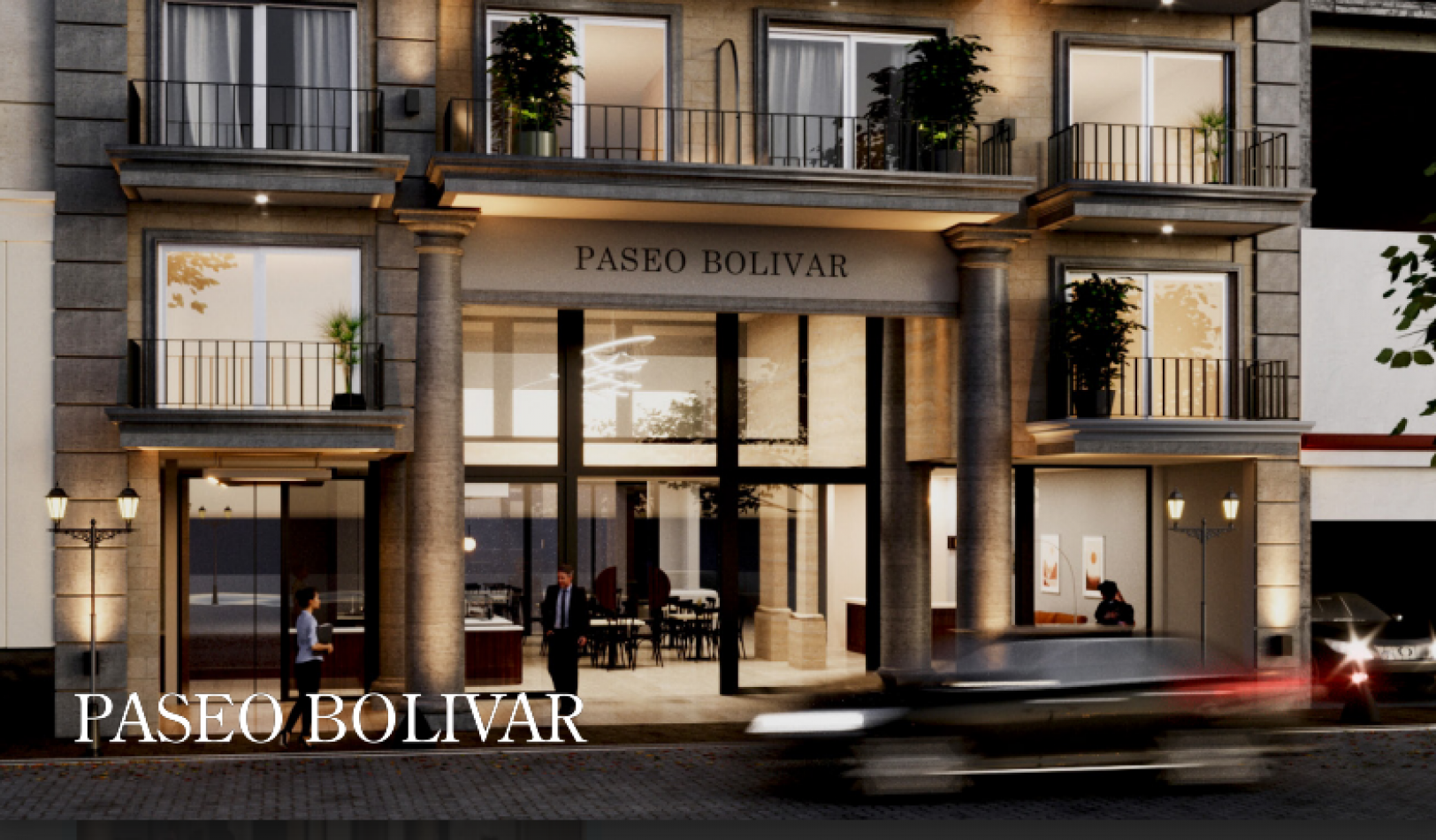 Monoambiente en Venta a Estrenar - Balcon - 6 "B" PASEO BOLIVAR