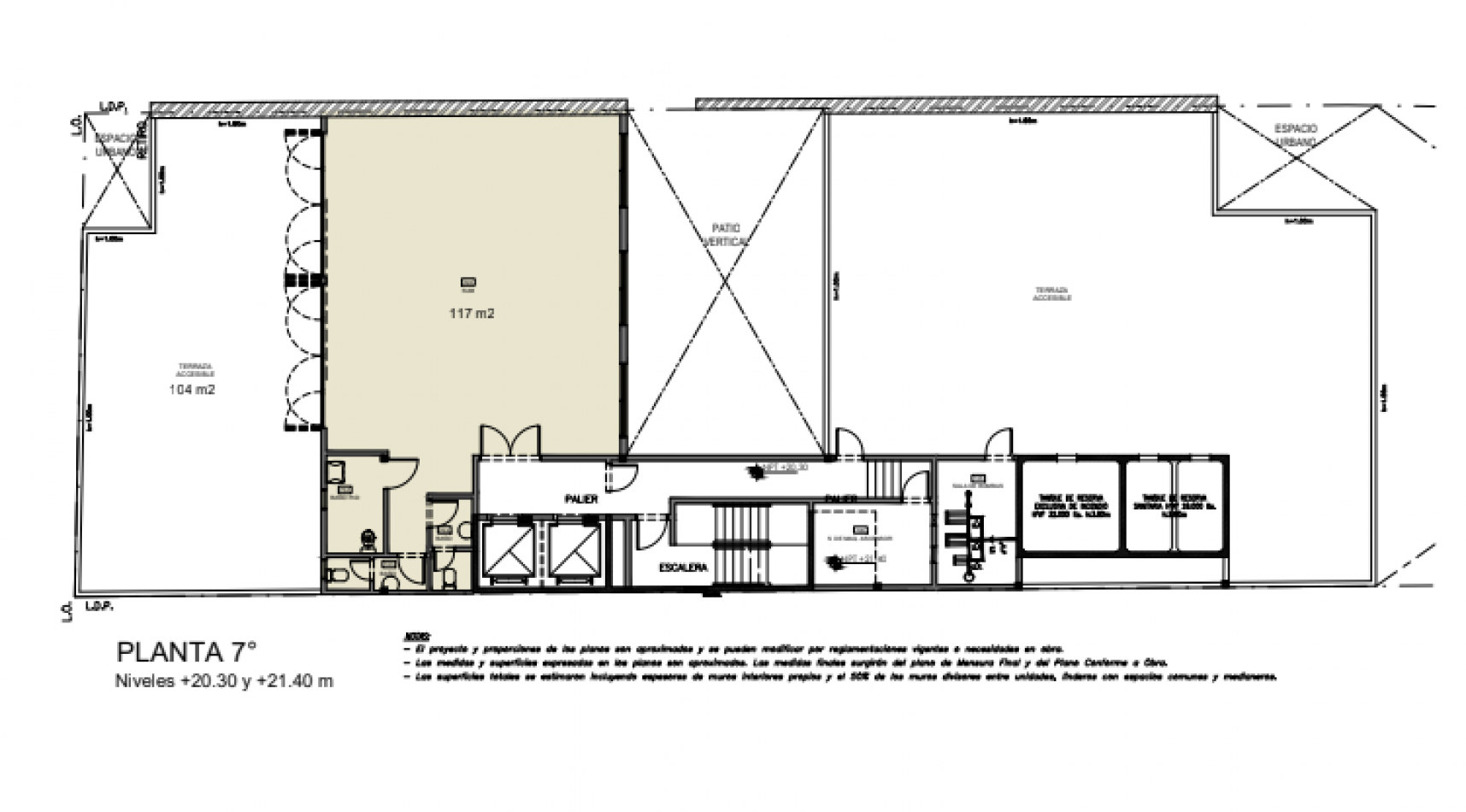 Monoambiente en Venta a Estrenar - Balcon - 6 "B" PASEO BOLIVAR