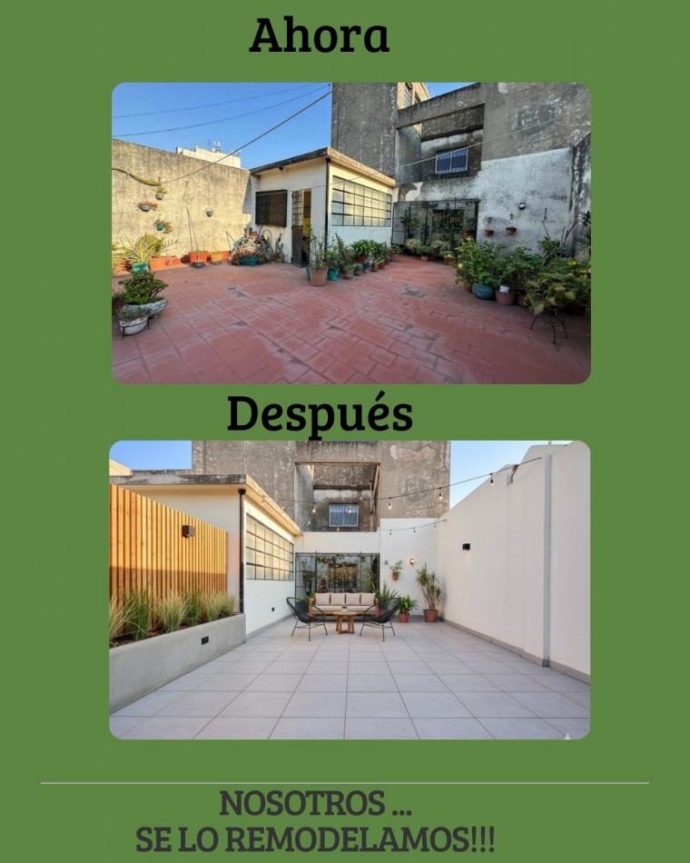 Venta ph 5 amb con balcon en Av. Eva Peron 2800, Flores