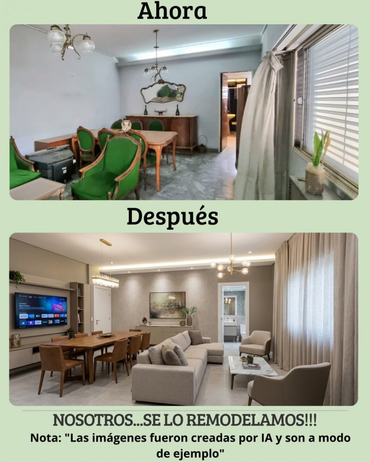 Venta ph 5 amb con balcon en Av. Eva Peron 2800, Flores