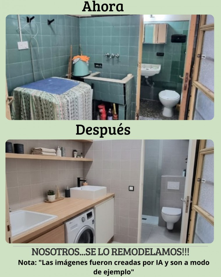 Venta ph 5 amb con balcon en Av. Eva Peron 2800, Flores