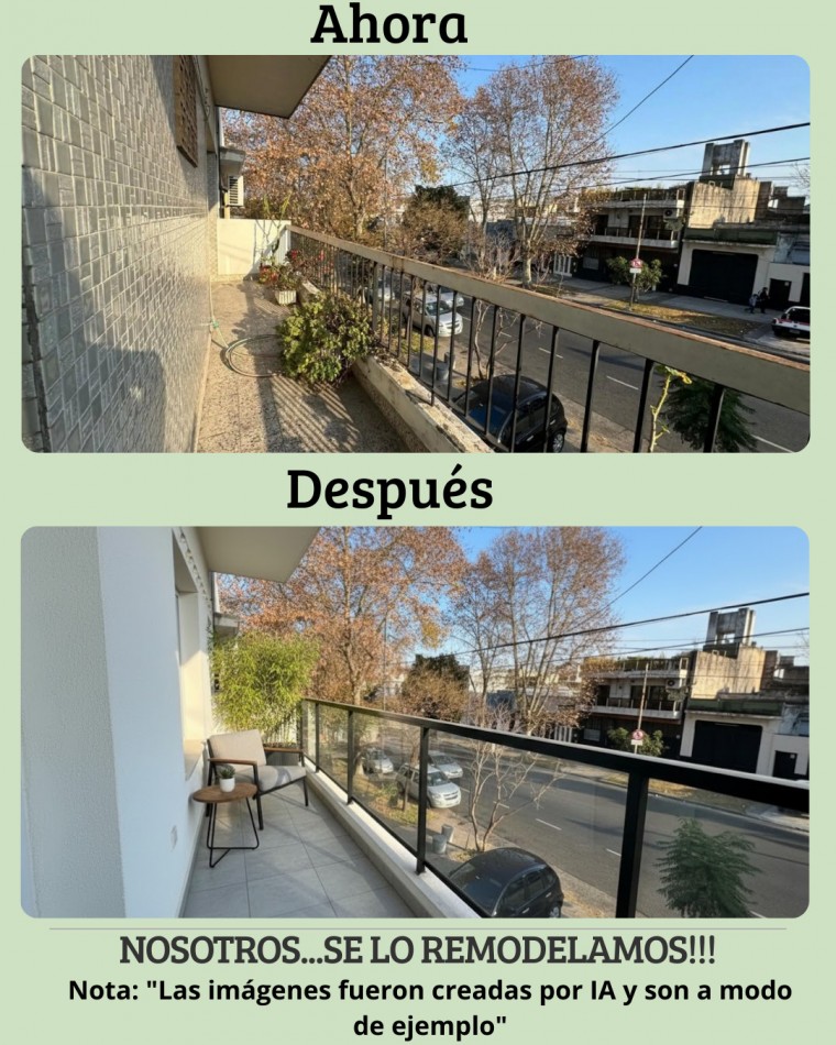 Venta ph 5 amb con balcon en Av. Eva Peron 2800, Flores