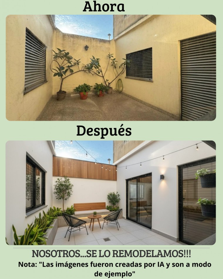 Venta ph 5 amb con balcon en Av. Eva Peron 2800, Flores