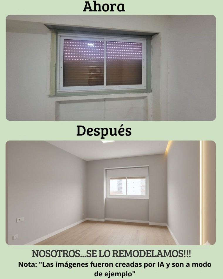 DEPARTAMENTO 3 AMB AL CONTRAFRENTE EN VILLA DEL PARQUE