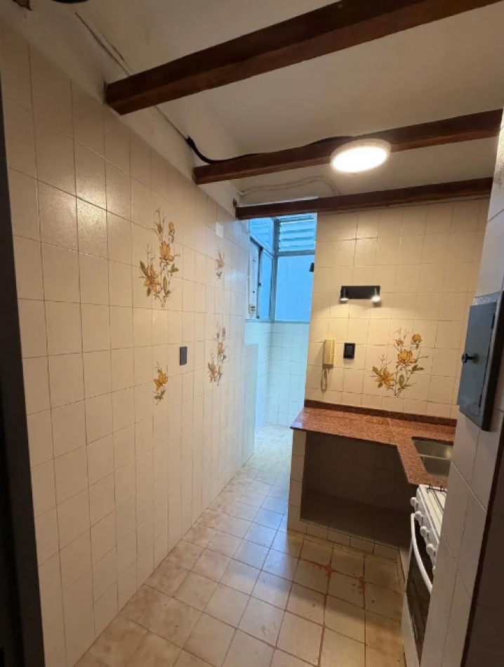 En venta Depto de 3 amb contrafrente en Las Cañitas