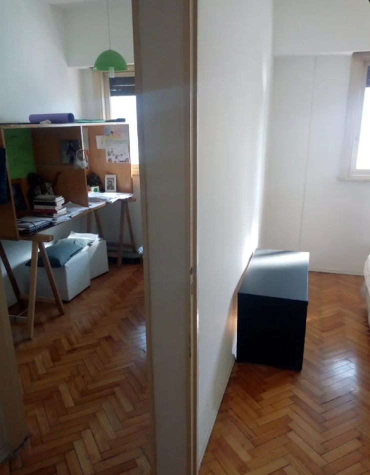 En venta depto de 3 Amb con Balcon al contrafrente en Flores