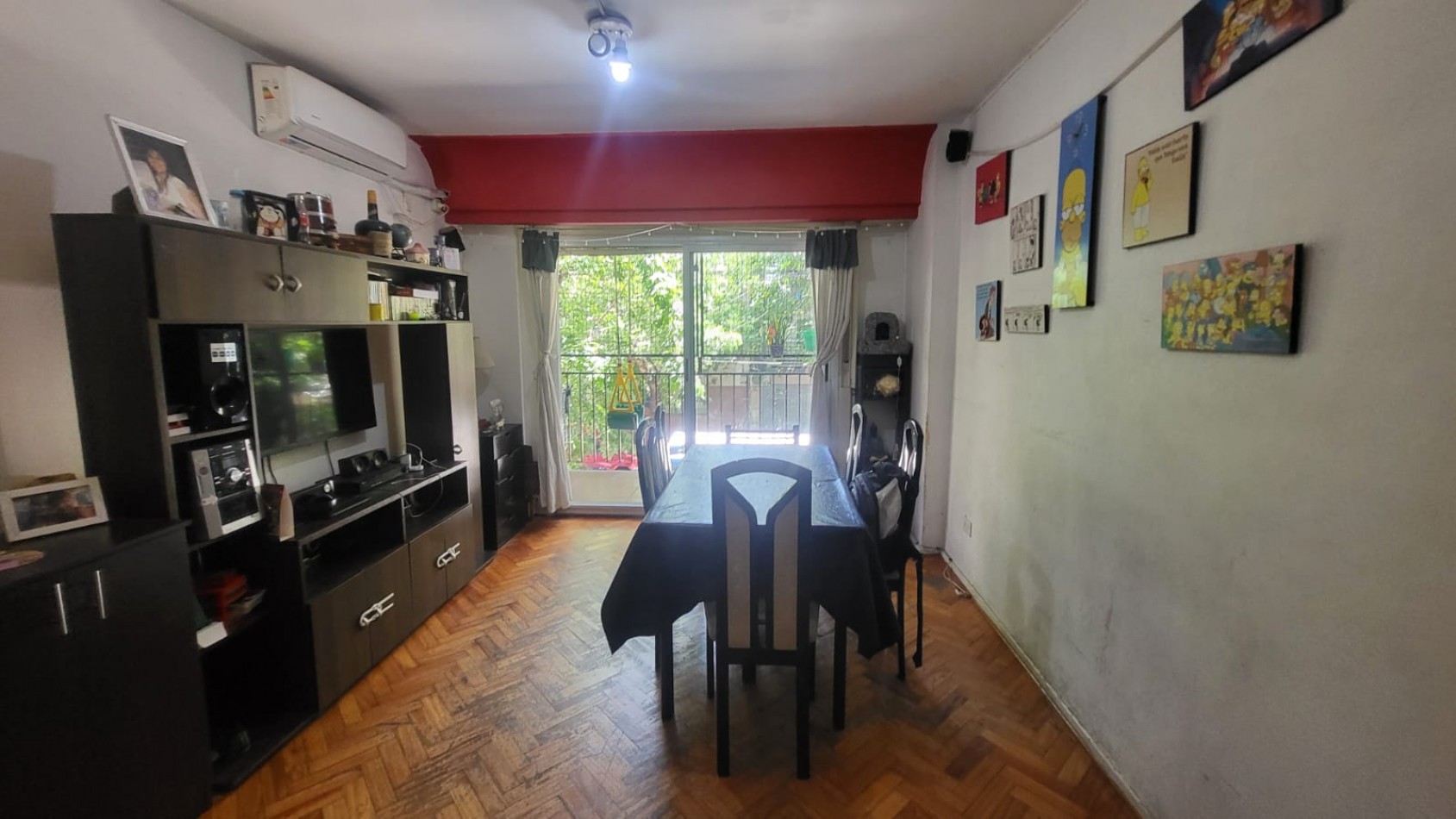 En venta Depto de 4 amb.al Frente con Balcon en Villa Crespo
