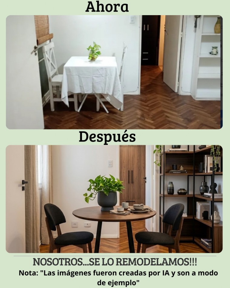 DEPARTAMENTO DE 2 AMB EN VENTA PALERMO SOHO