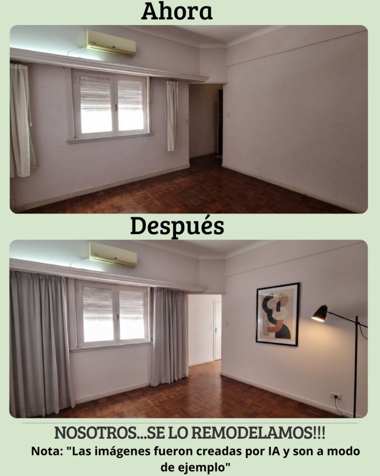 En venta departamento 2 amb en Av Avellaneda 1100, Caballito