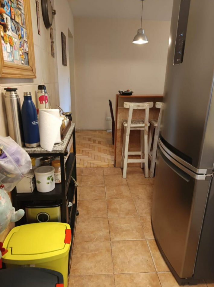 En venta depto de 5 amb con balcon al frente en Almagro