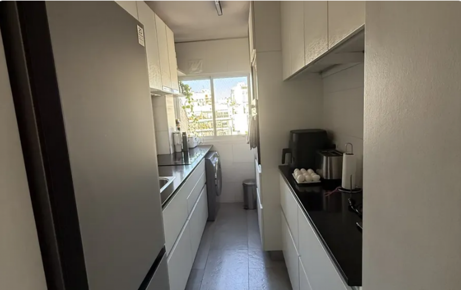En venta Depto de 4 amb con balcon corrido en Recoleta