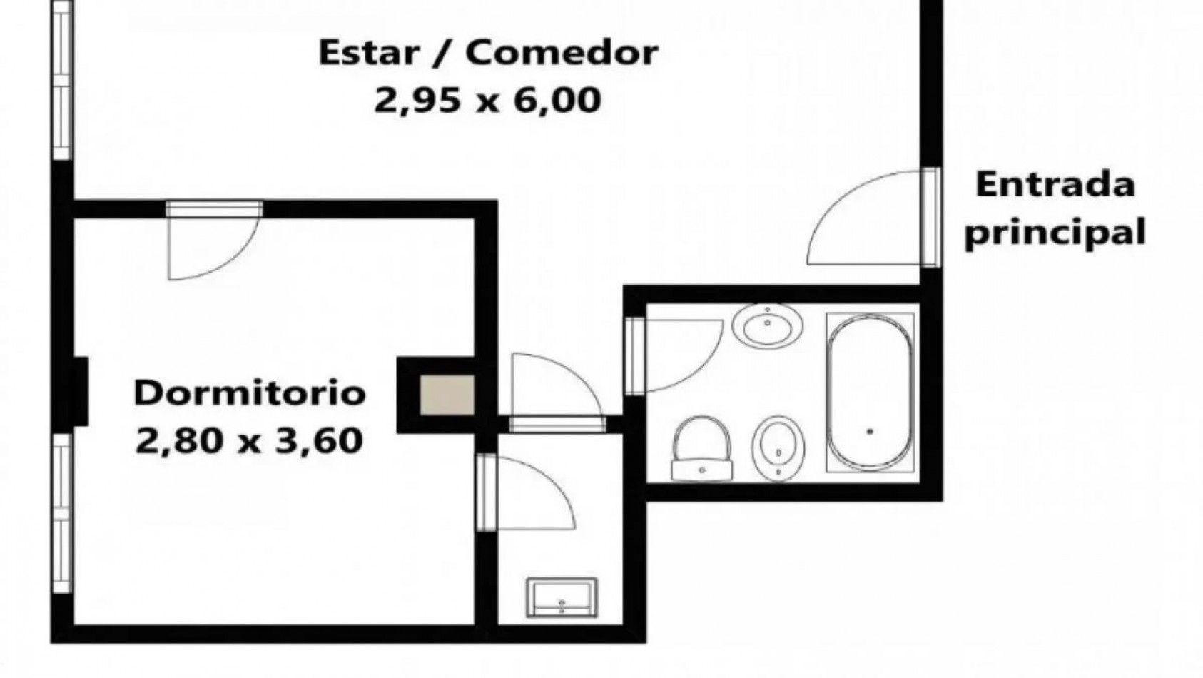 En Venta Depto de 4 amb  con dependencia  y cochera en caballito