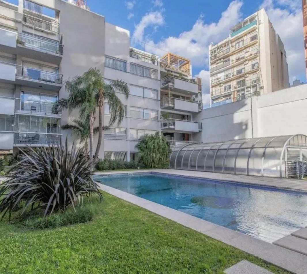 Venta departamento 3 ambientes con cochera en Parque Chacabuco 