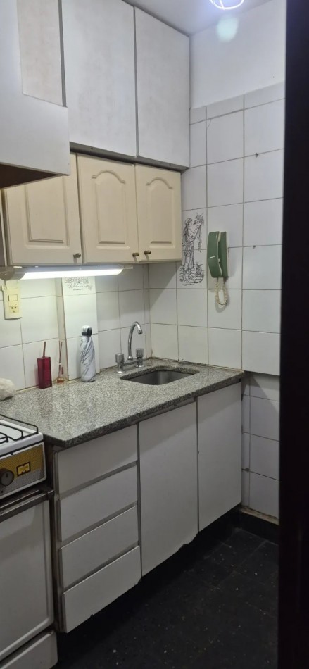 Venta monoambiente al frente en Palermo