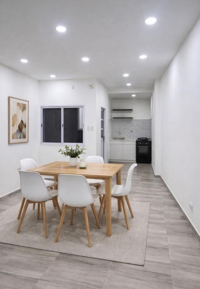 Venta departamento 2 amb con patio en Villa Crespo