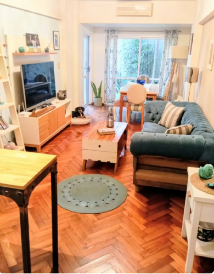 En Venta Excelente 3 Amb Gran Patio con Jardin, Parrilla y Horno de Barro en Caballito