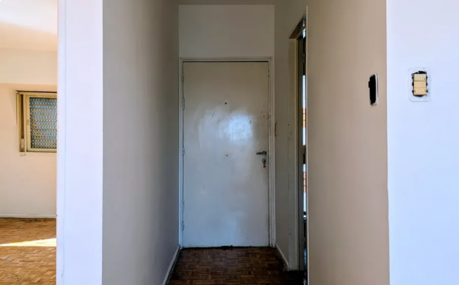 En venta Depto de 3 amb al frente con Balcon y Baulera en Balvanera