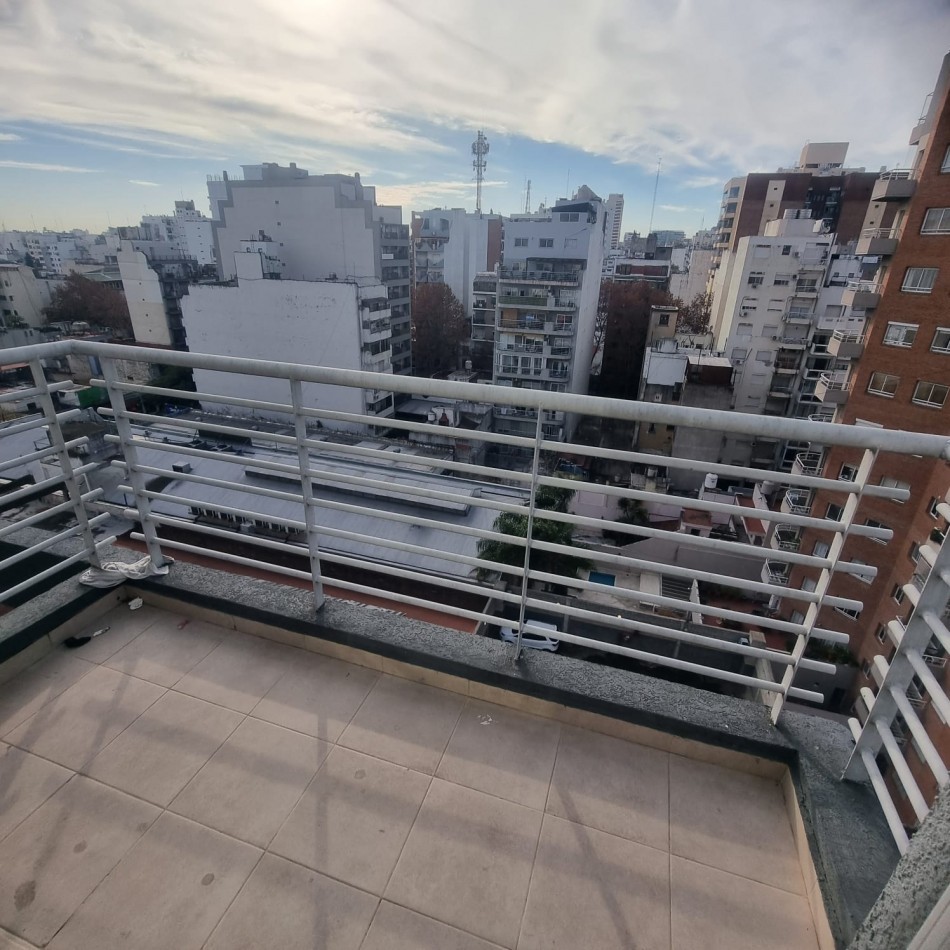 Venta monoambiente a estrenar con balcon en Pedernera al 100, Flores