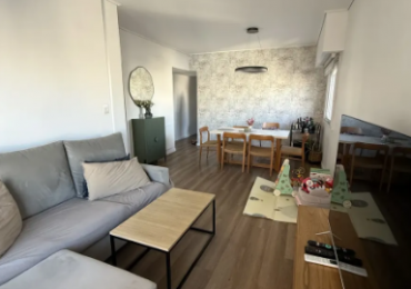 En venta Depto de 4 amb con balcon corrido en Recoleta