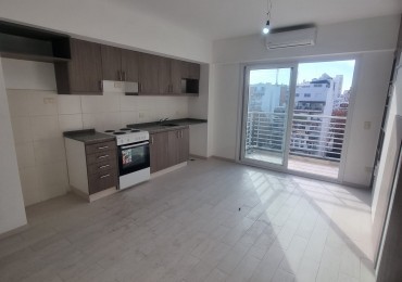 Venta monoambiente a estrenar con balcon en Pedernera al 100, Flores